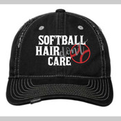 Softball Hair Don't Care Cap